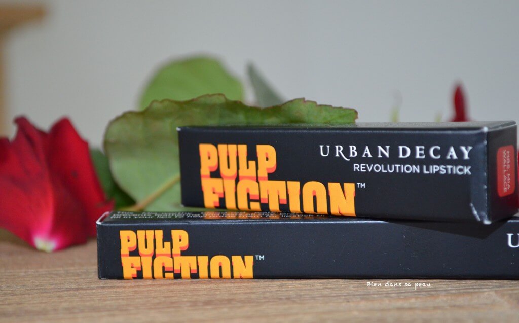 revue rouge à lèvres et crayon urban decay pulp fiction mia wallace