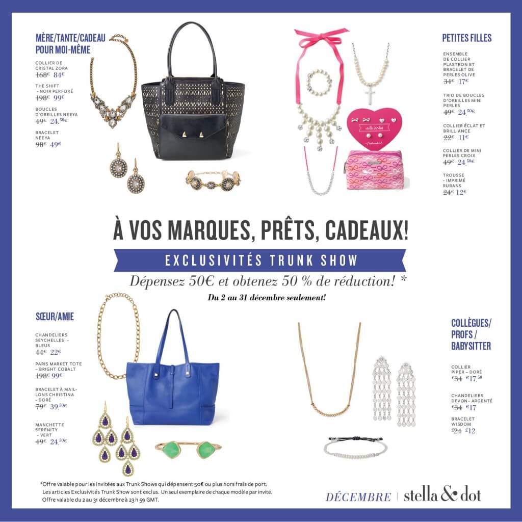 Offre TS décembre Stella & Dot