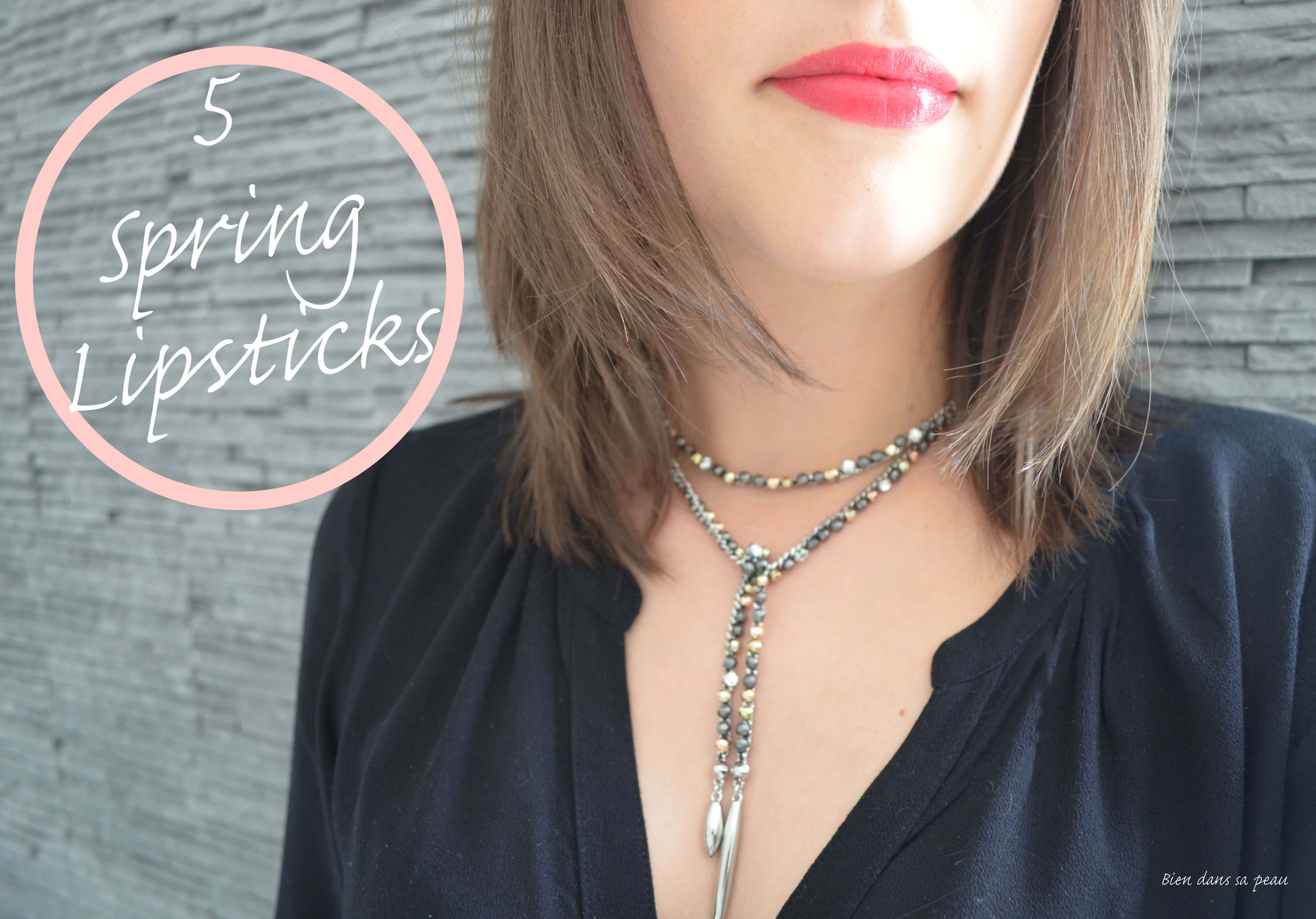 spring lipsticks