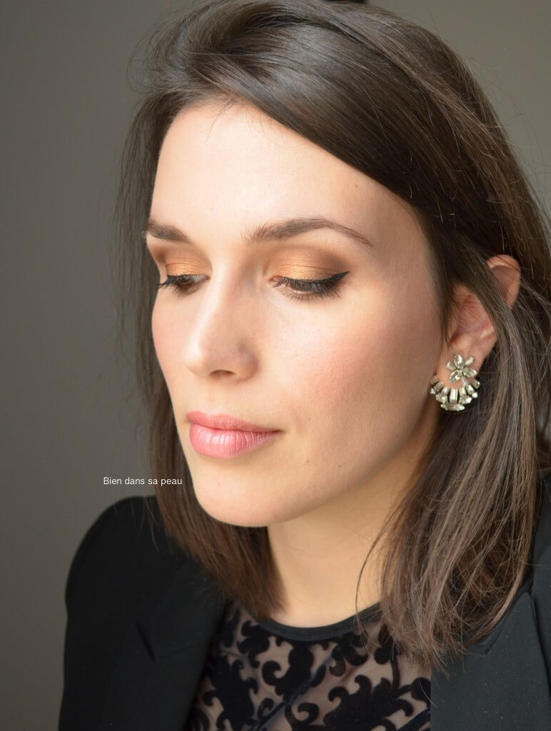 voici un tutoriel de mon maquillage du réveillon avec la Semi-Sweet chocolate bar de Too Faced