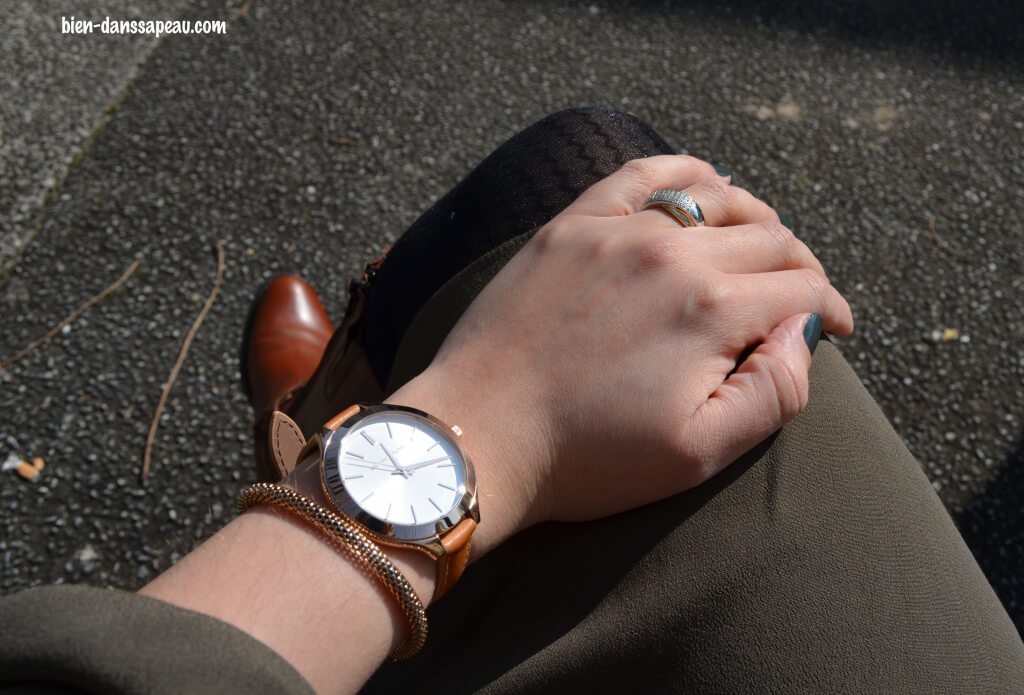 new-look-robe-kaki-demie-saison-blog-mode