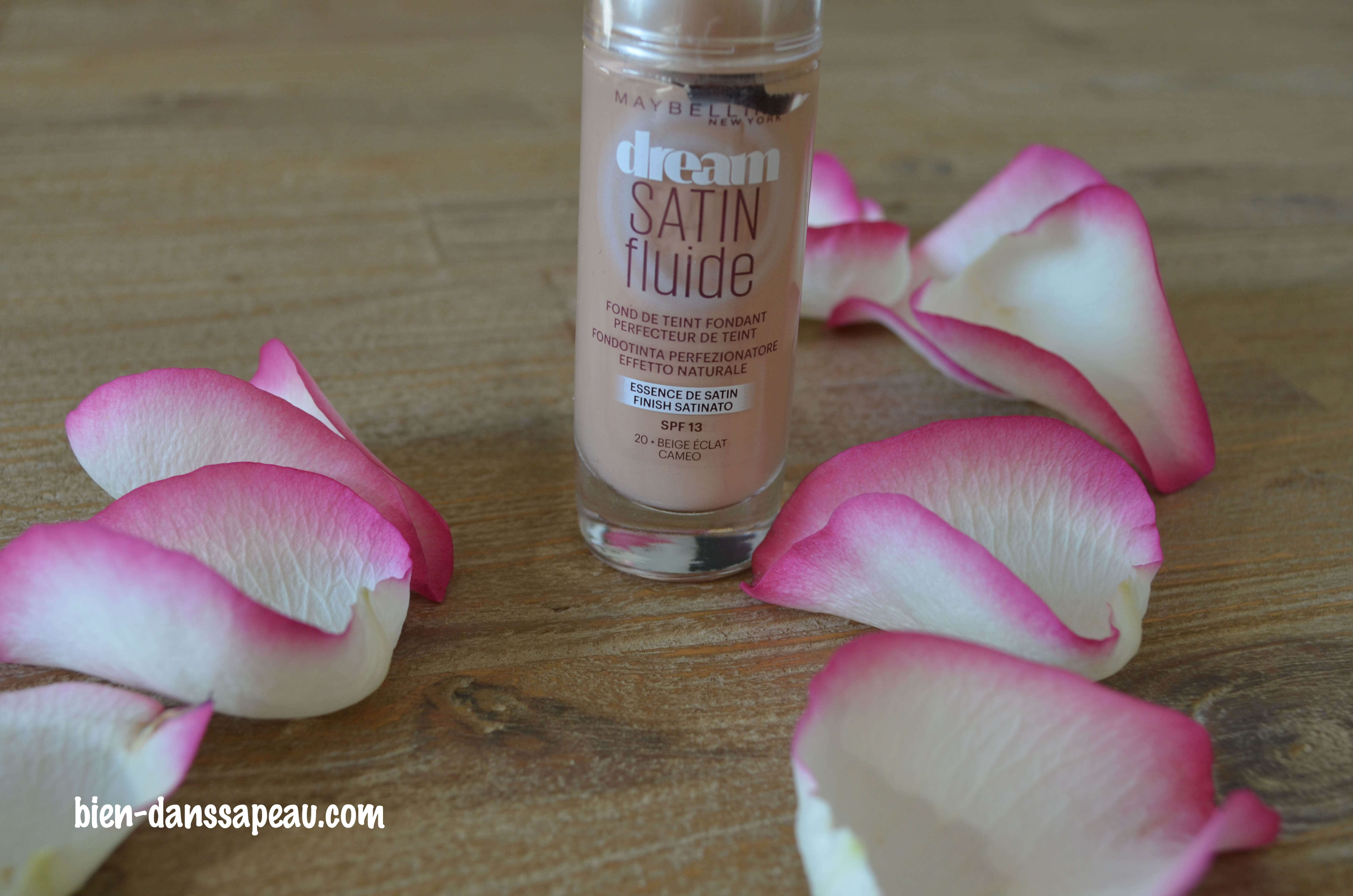 dream satin fluide maybelline