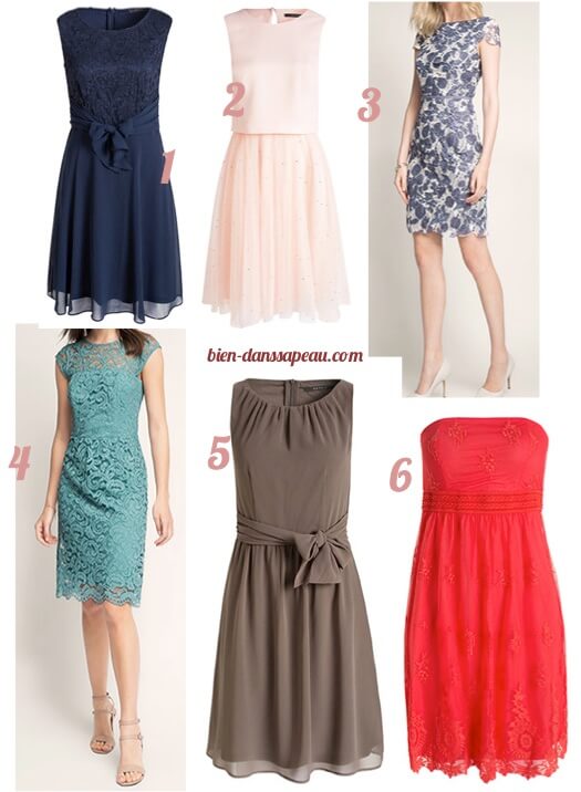 robes esprit pour aller à un mariage
