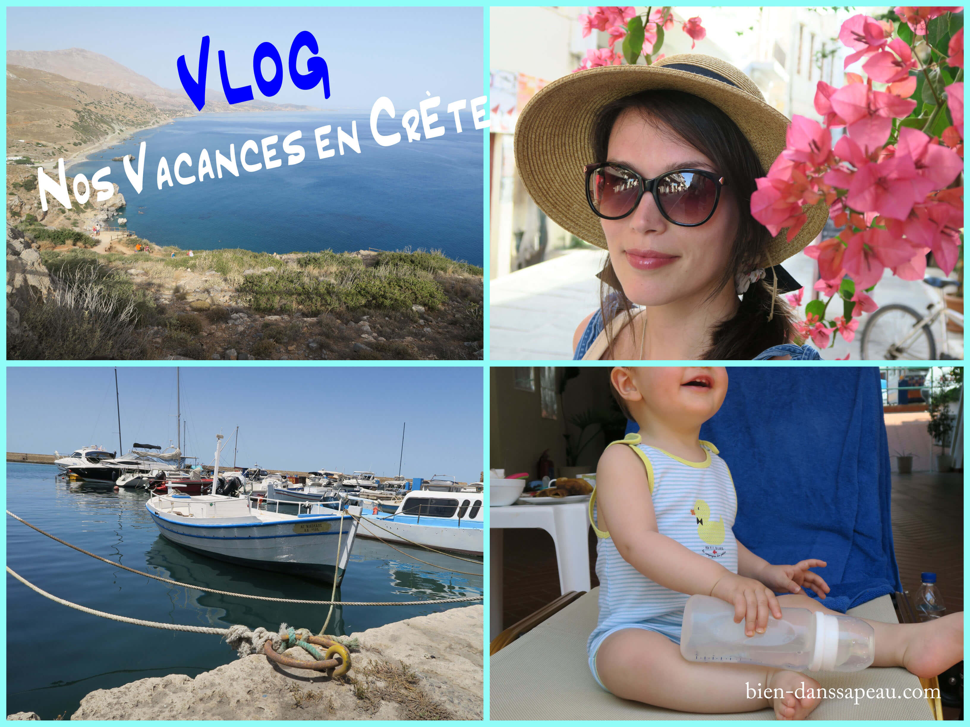 vacances en famille en crète vlog bien dans sa peau