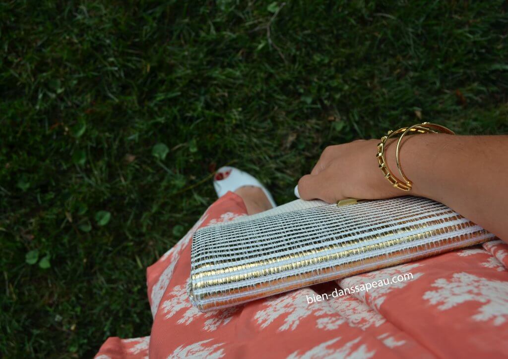 pochette-city-slim-doré-mariage-bracelets-stella-and-dot