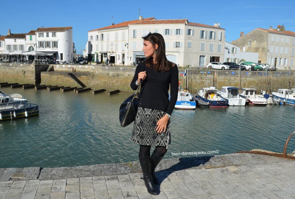 look-dame-jupe-chili-caroll-ile-de-re