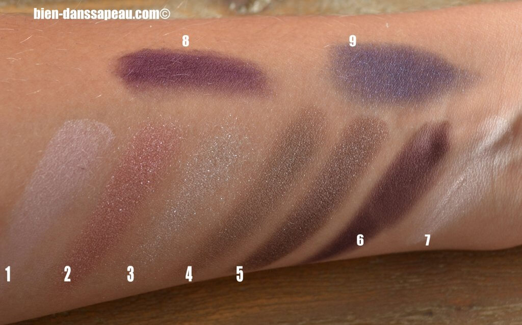 revue-tutoriel-maquillage-lancome-sonia-rykiel-palette-saint-germain-swatches