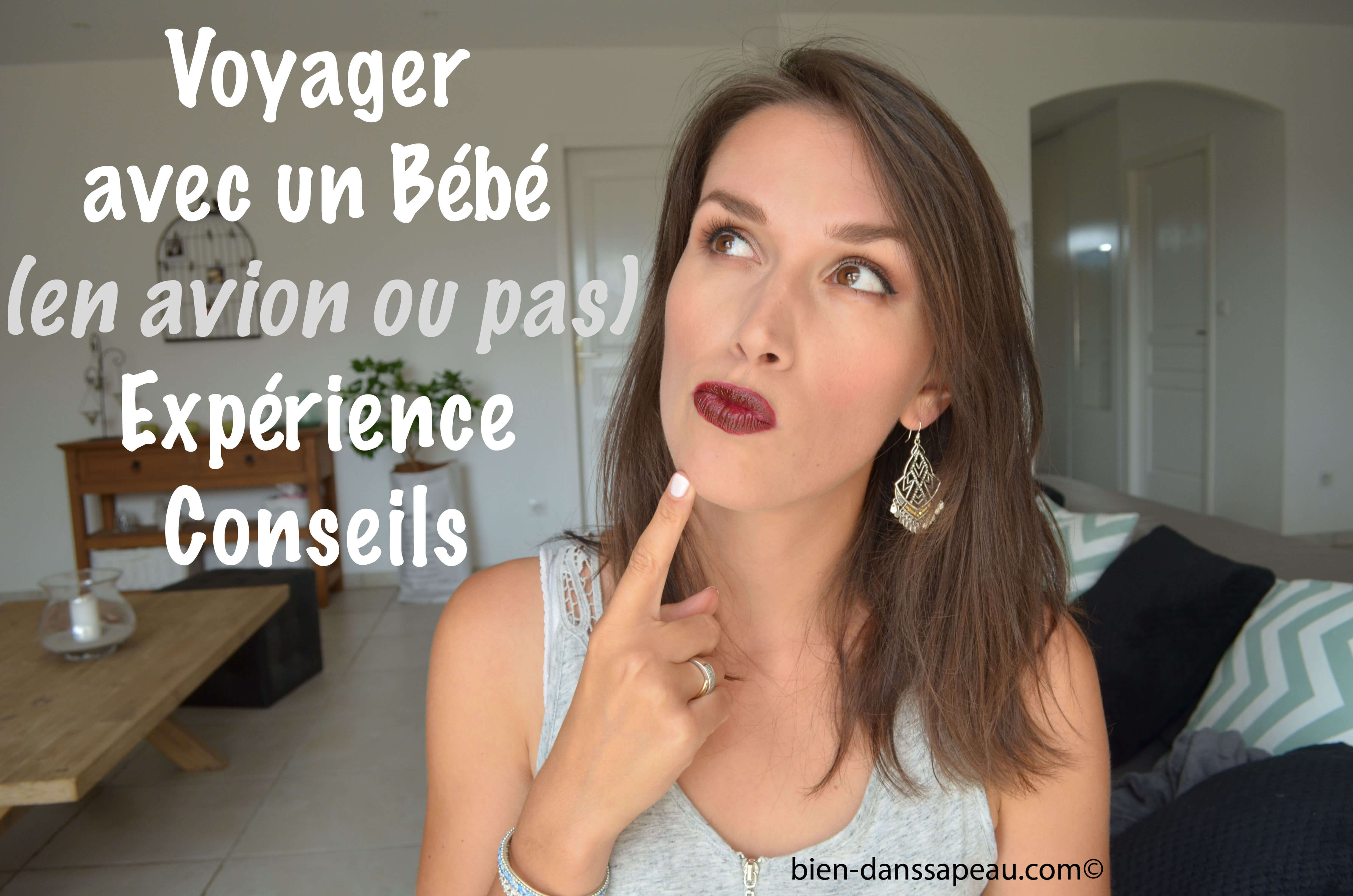 voyager avec un bébé en avion ou pas