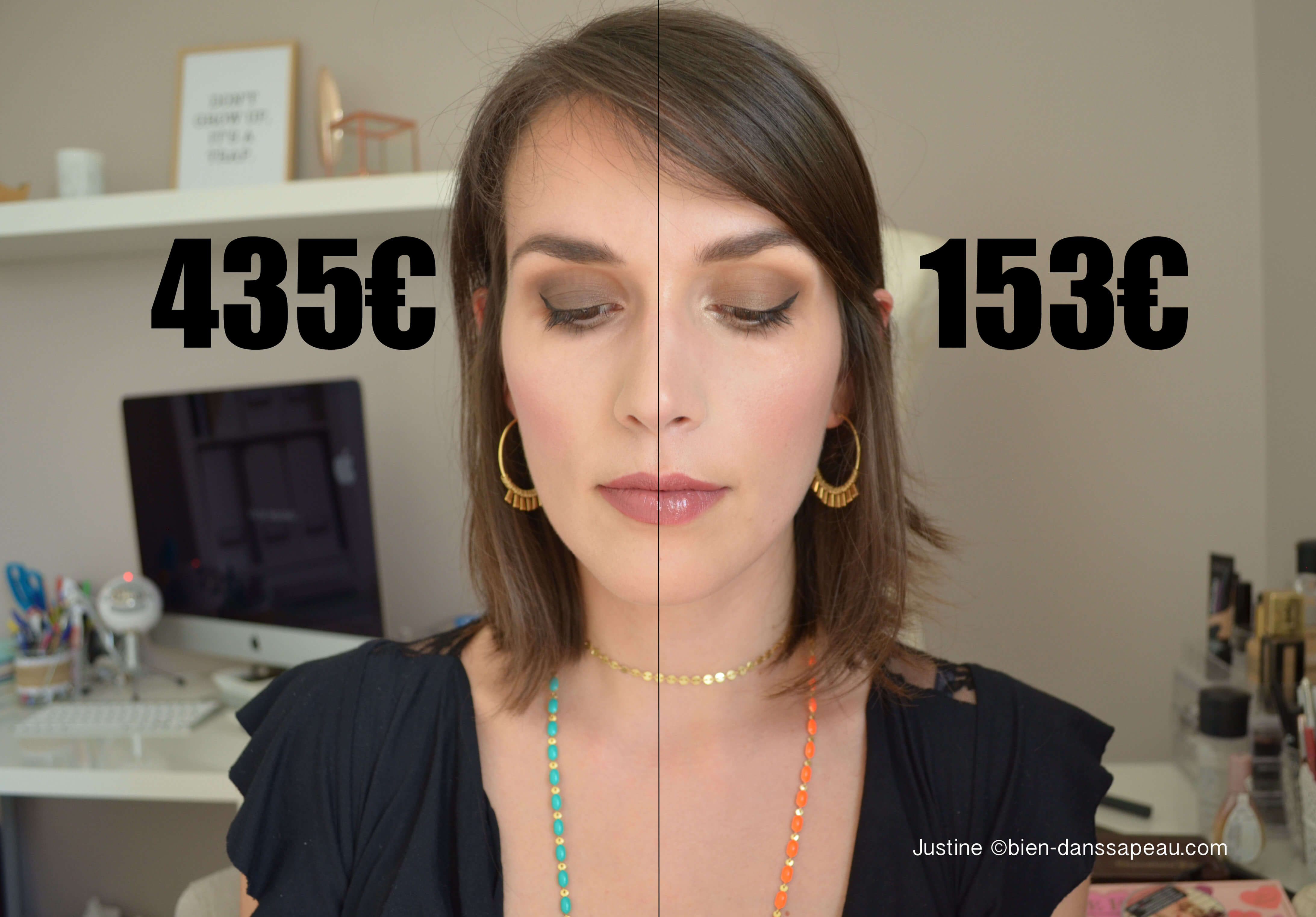 maquillage luxe vs maquillage petit budget