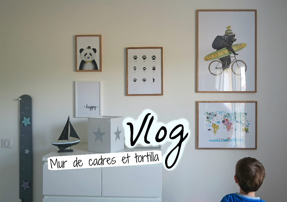 mur de cadres