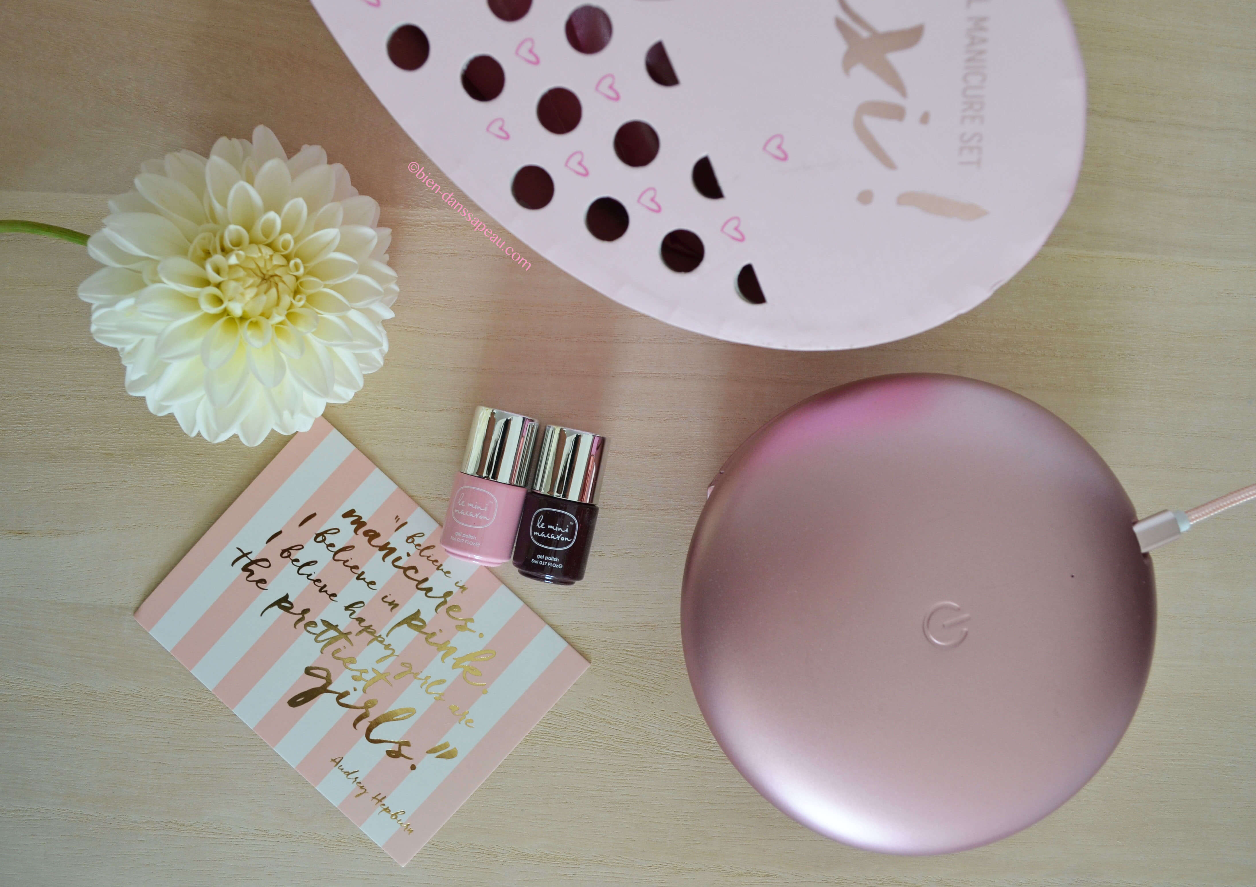 mini macaron maxi gel manicure set