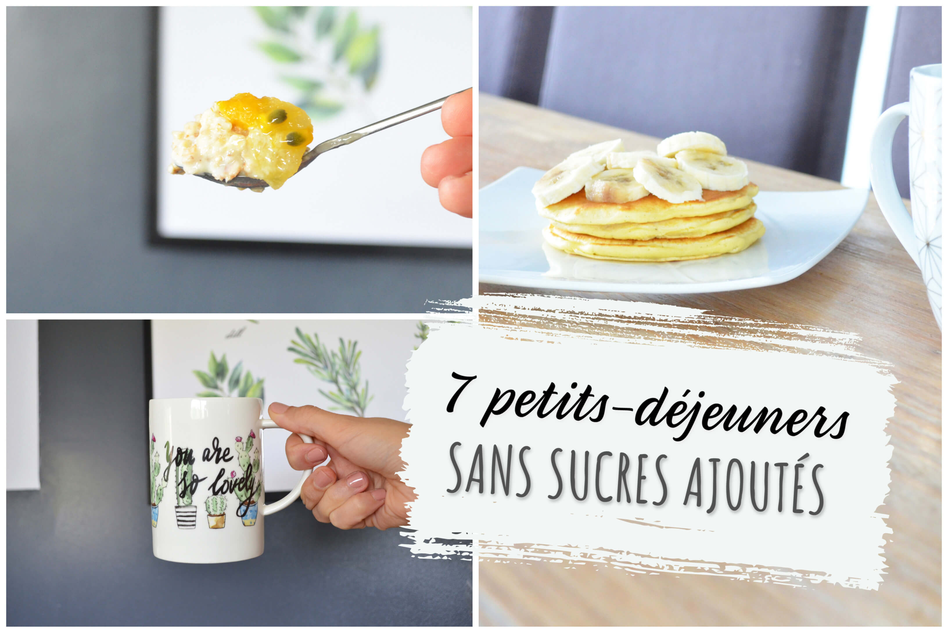 petits-déjeuners sans sucres ajoutés