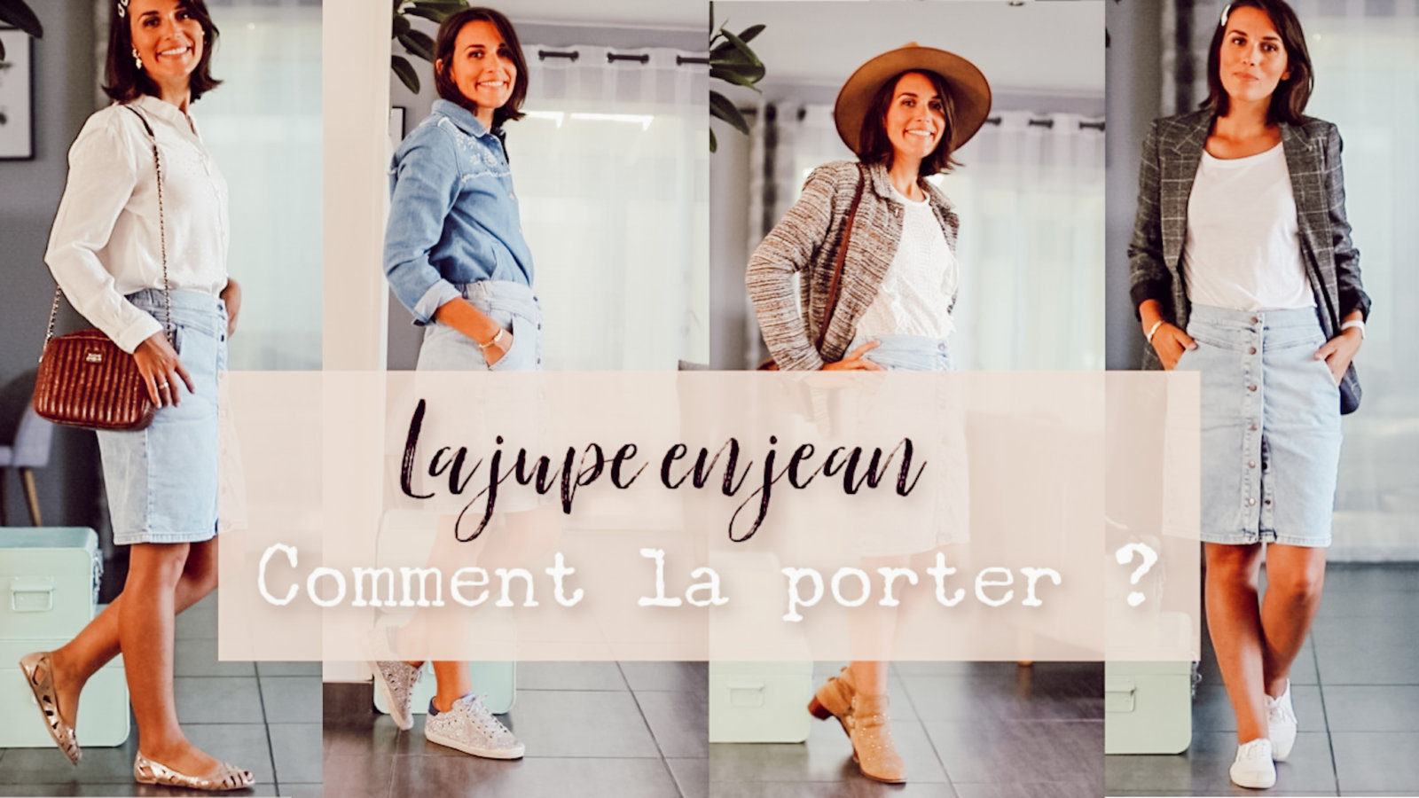 jupe denim