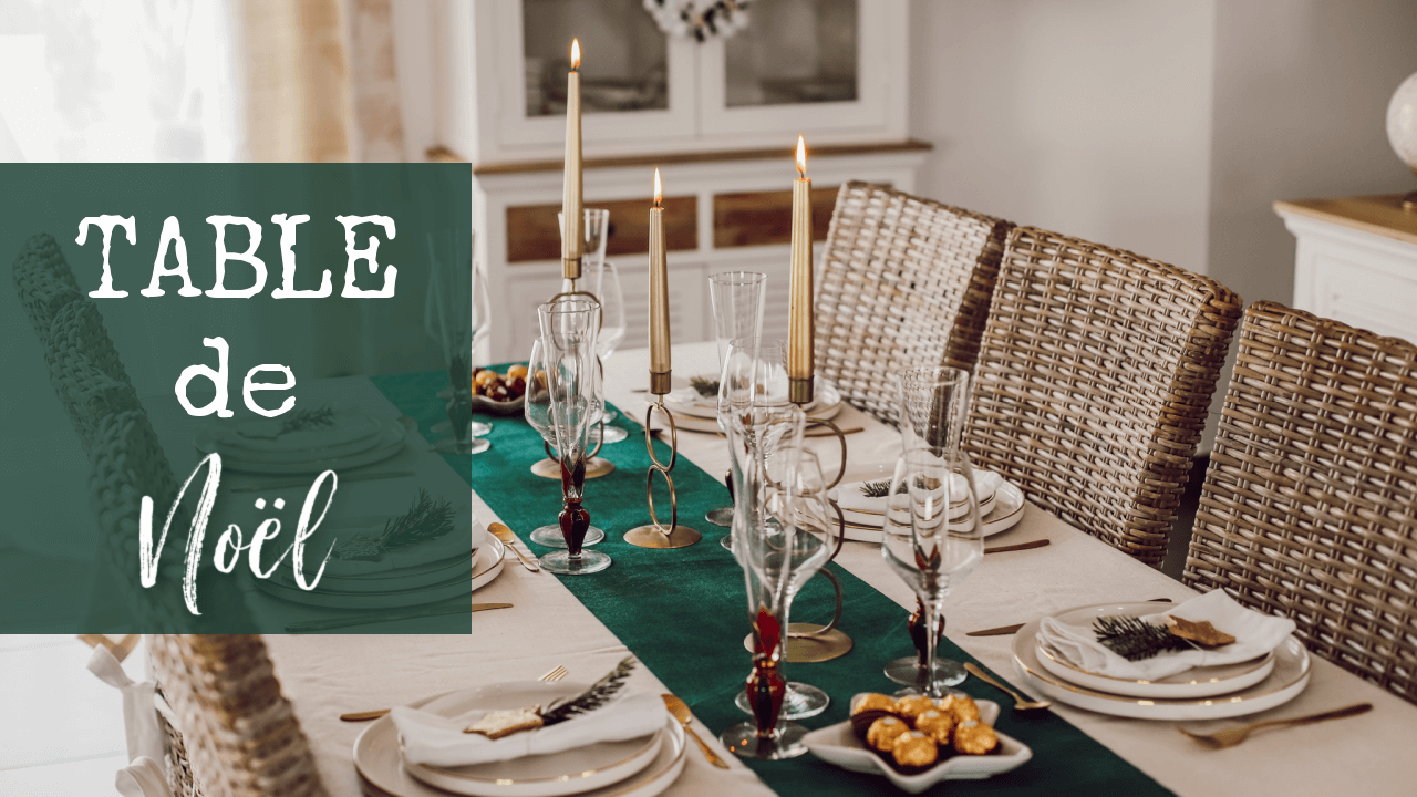 table de Noël