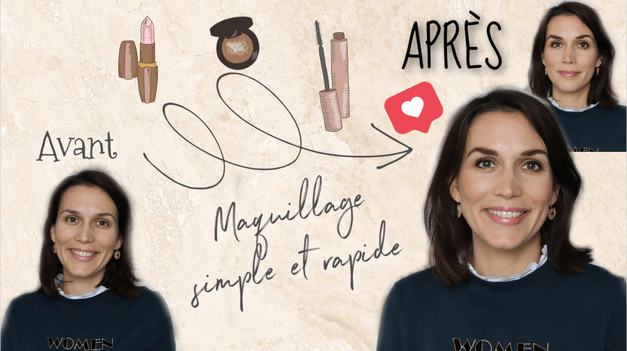 maquillage simple et rapide