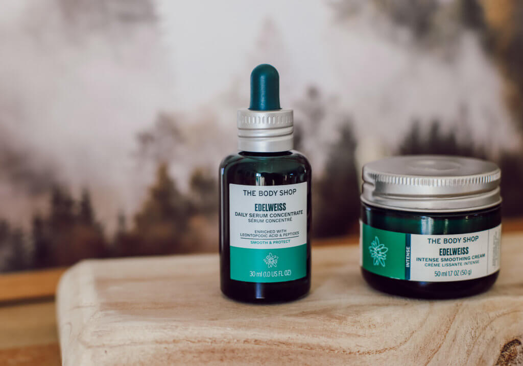 sérum edelweiss the body shop