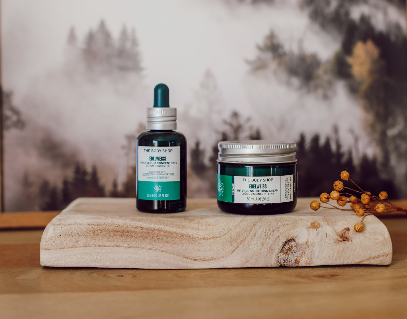 nouvelle gamme edelweiss the body shop