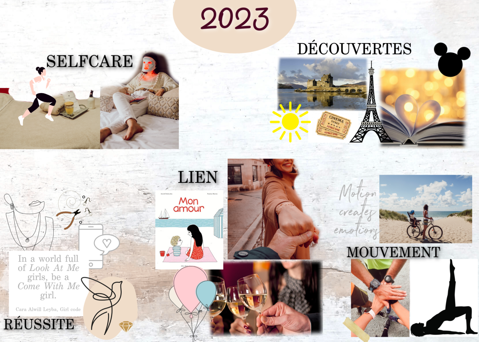 vision board