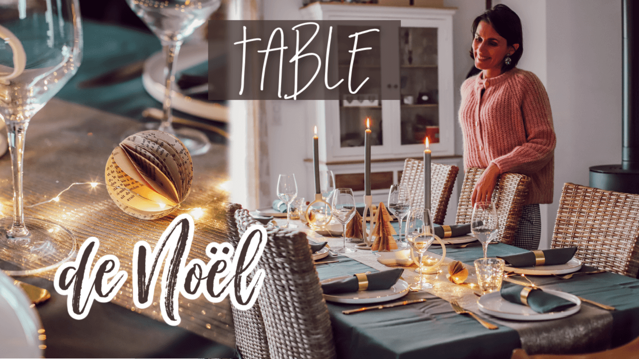 table de noël 2023